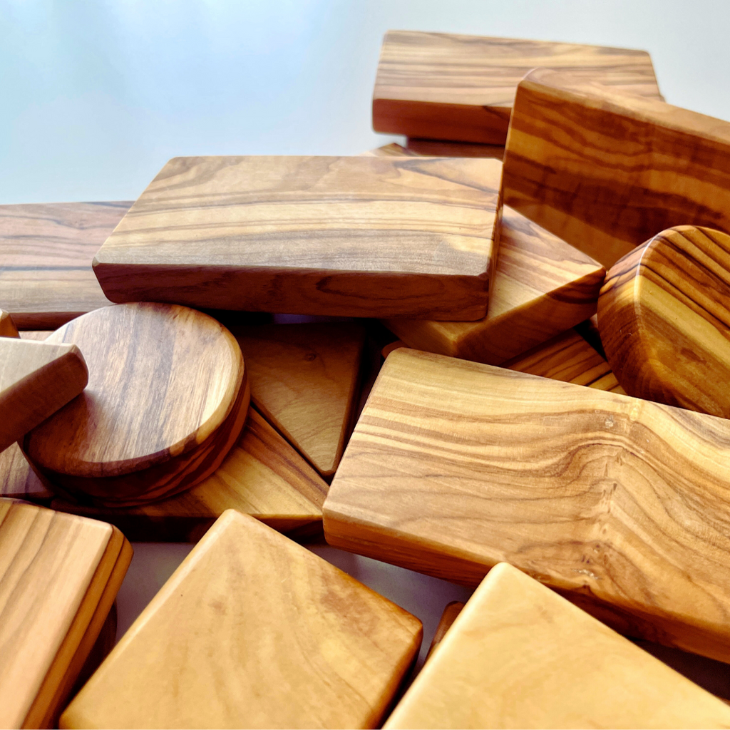 Piece of Olive - オリーブのつみき（40個セット）