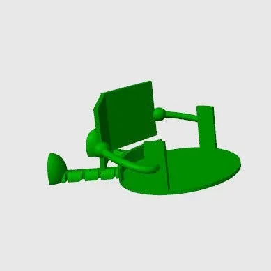 クリエイティブ 3Dプリント トイレットペーパーホルダー