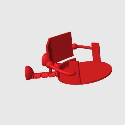 クリエイティブ 3Dプリント トイレットペーパーホルダー