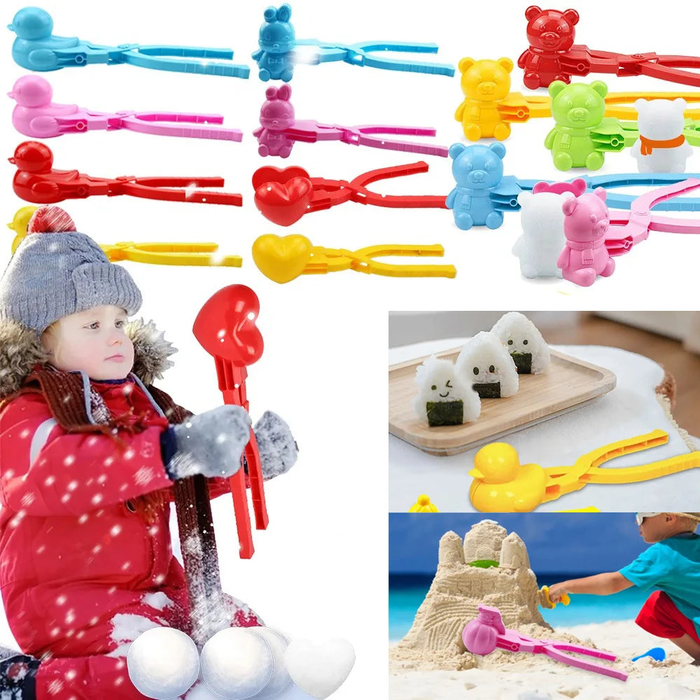 雪玉・砂玉メーカー 型｜雪遊び・砂遊びに！子供も大人も楽しめる 多彩なデザイン