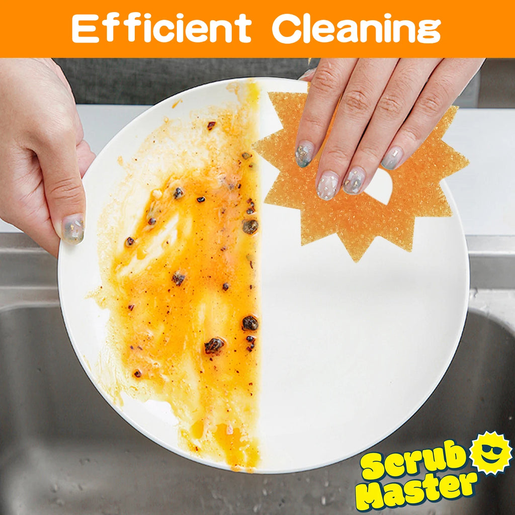 Scrub Master 温度で硬さが変わる 食器用スポンジ（Flex Texture）