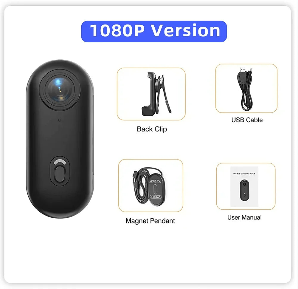 小型 スポーツアクションカメラ｜フルHD 4K対応 バッテリー内蔵 Wi-Fi