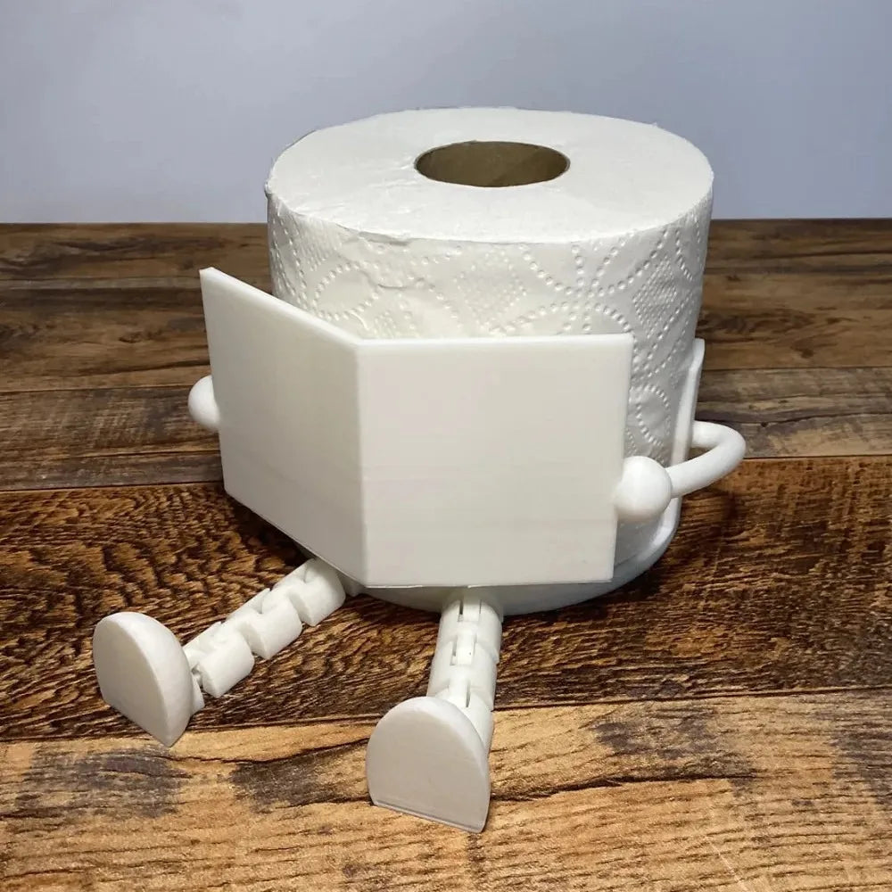 クリエイティブ 3Dプリント トイレットペーパーホルダー