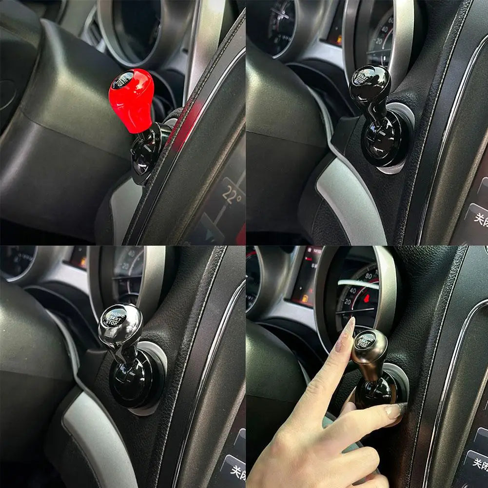 車用 プッシュボタンアクセサリー｜スタートボタン風