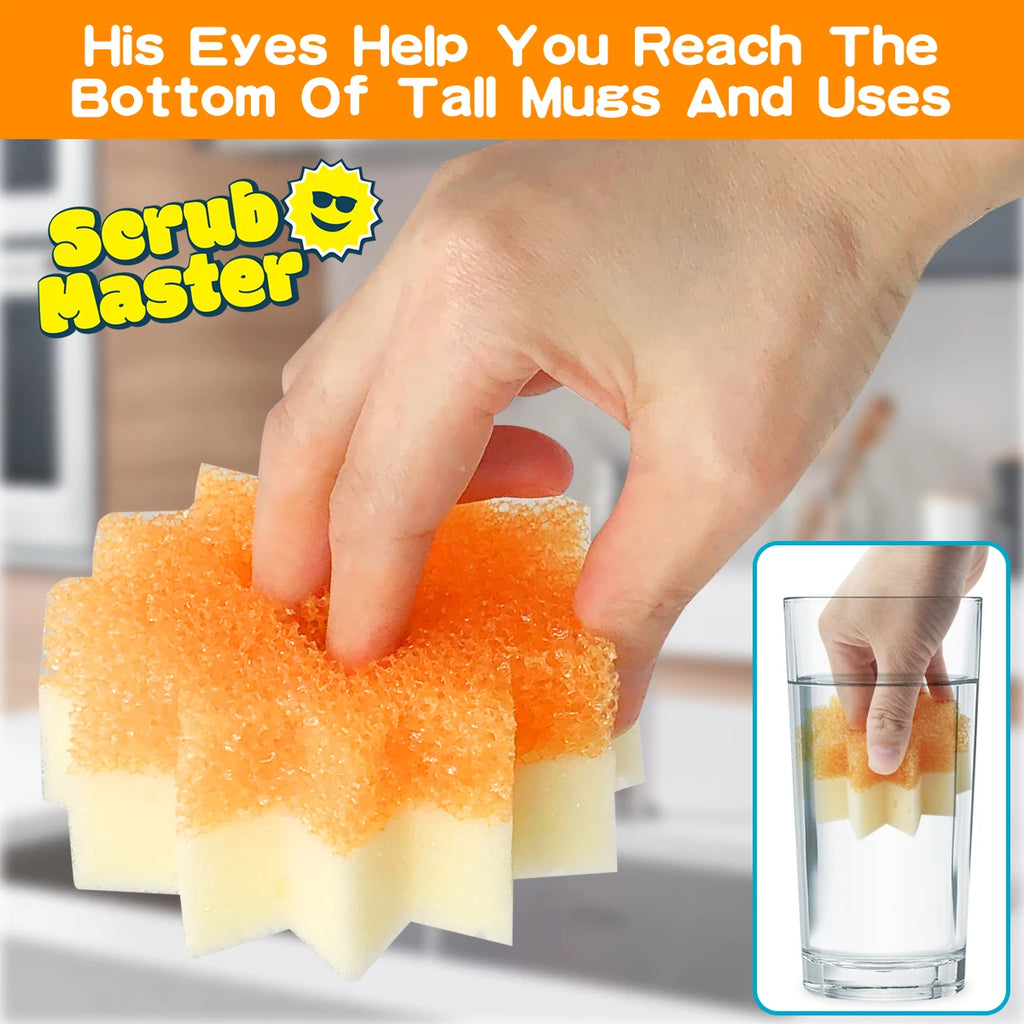 Scrub Master 温度で硬さが変わる 食器用スポンジ（Flex Texture）