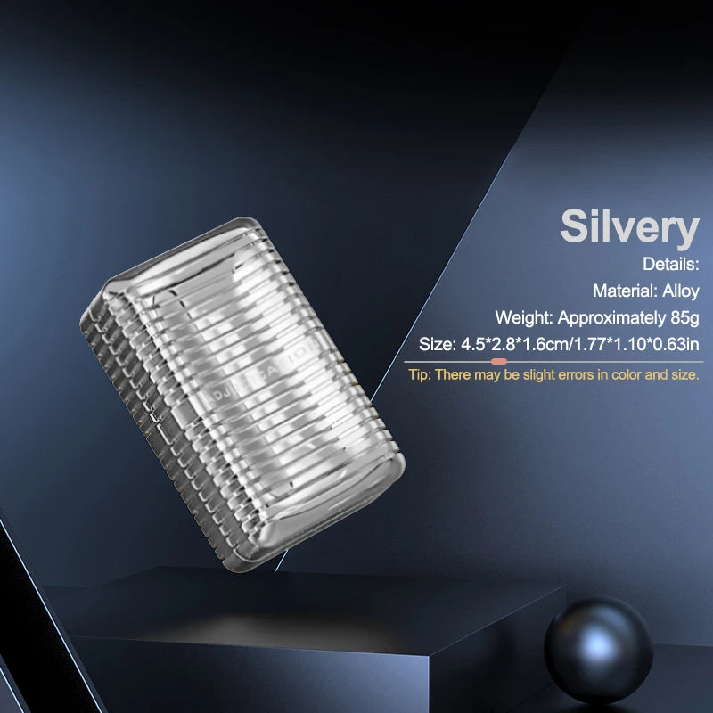 EDCメタルフィジェットスライダー｜回転式ストレス解消トイ｜磁気ソフトスライダー デスクトイ