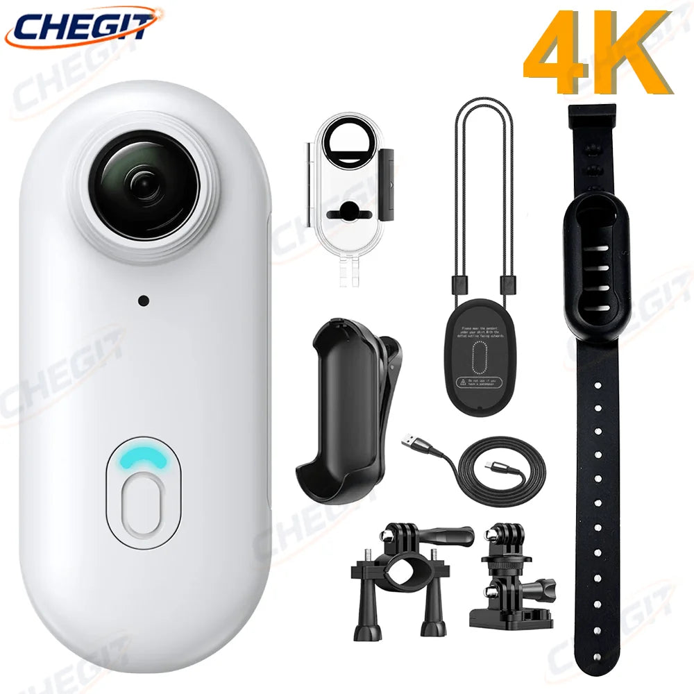 小型 スポーツアクションカメラ｜フルHD 4K対応 バッテリー内蔵 Wi-Fi