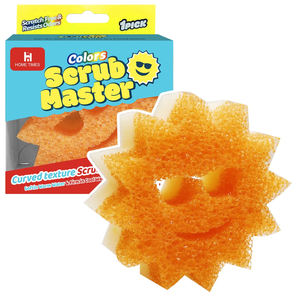 Scrub Master 温度で硬さが変わる 食器用スポンジ（Flex Texture）